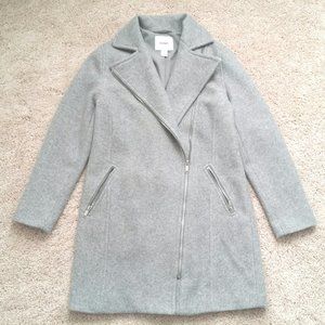 Old Navy Womens Asymmetrical Zip Jacket Coat XS